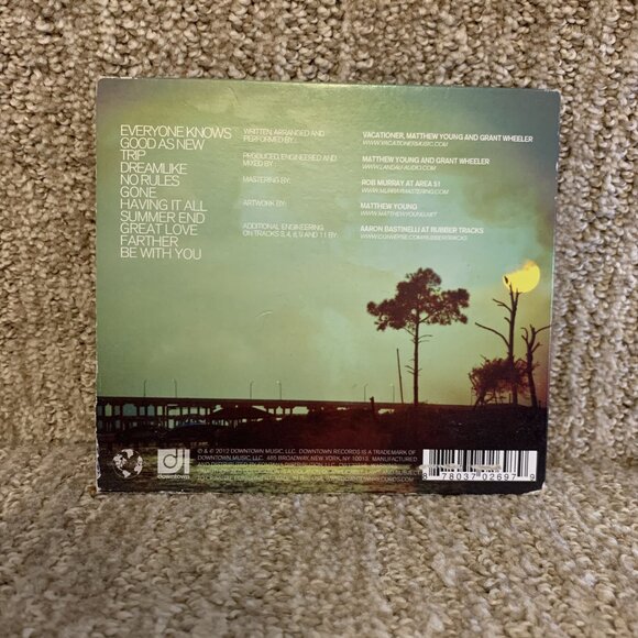 Gone - Vacationer (CD, 2012 Downtown) Philly Electro Dream Pop/Limited Edition - Picture 3 of 4